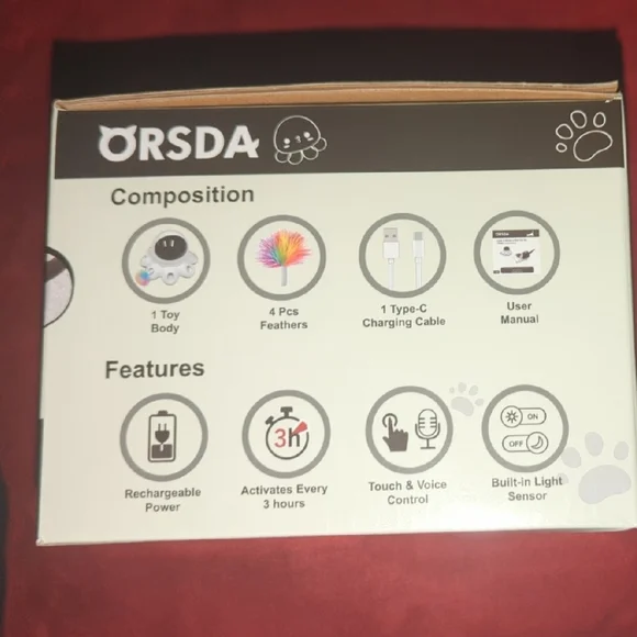 Orsda Double Laser Cat Toy - Picture 4 of 14